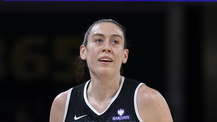 Breanna Stewart (30 New York Liberty) is seen during a September 10, 2025 game.