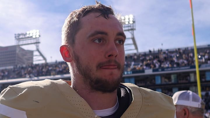 Carolina Panthers quarterback Haynes King