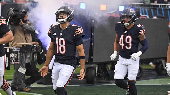 Chicago Bears quarterback Caleb Williams.