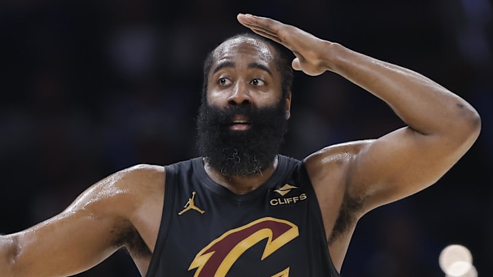 Cleveland Cavaliers guard James Harden