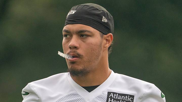 New York Jets safety Dane Belton