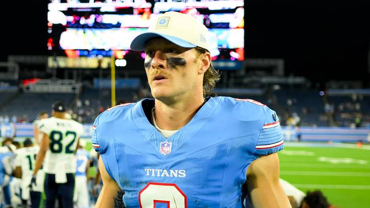 Former Tennessee Titans quarterback Will Levis Former Tennessee Titans quarterback Will Levis