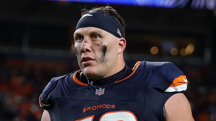 Denver Broncos offensive tackle Garett Bolles Denver Broncos offensive tackle Garett Bolles
