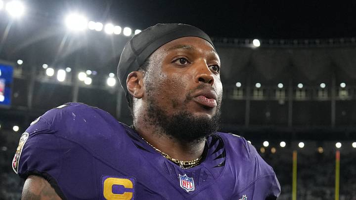 Baltimore Ravens running back Derrick Henry Mandatory Credit: Kirby Lee-Imagn Images Baltimore Ravens running back Derrick Henry Mandatory Credit: Kirby Lee-Imagn Images