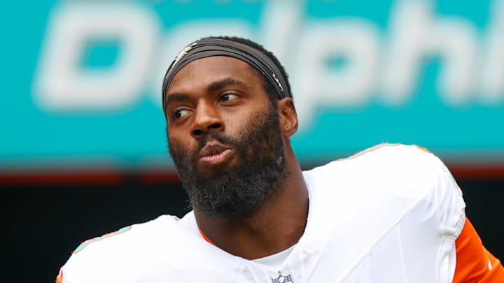 Miami Dolphins linebacker Matthew Judon Miami Dolphins linebacker Matthew Judon