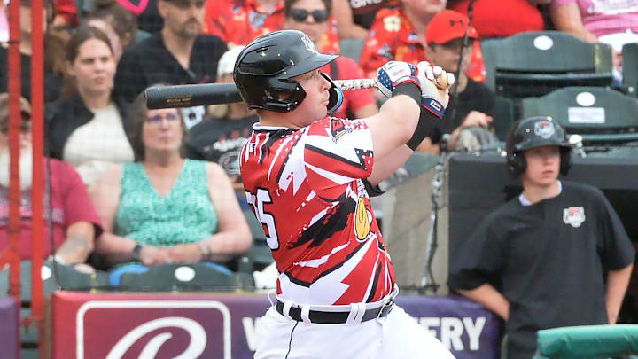 San Francisco Giants prospect Jake Holton.