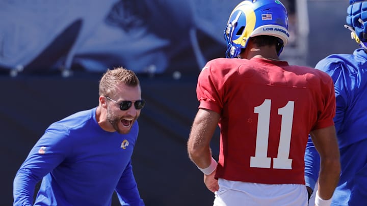 NFL: AUG 05 Los Angeles Rams - Dallas Cowboys Joint Training Camp NFL: AUG 05 Los Angeles Rams - Dallas Cowboys Joint Training Camp