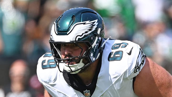 Philadelphia Eagles guard Landon Dickerson