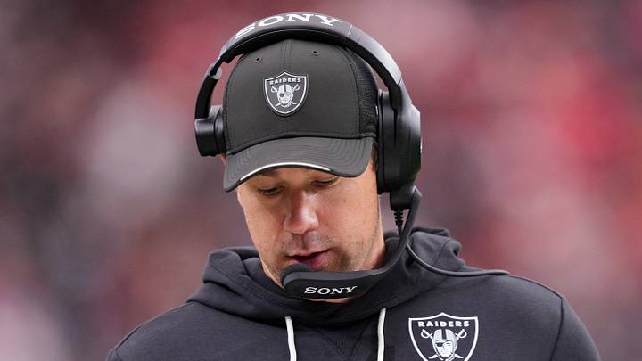 Las Vegas Raiders head coach Klint Kubiak