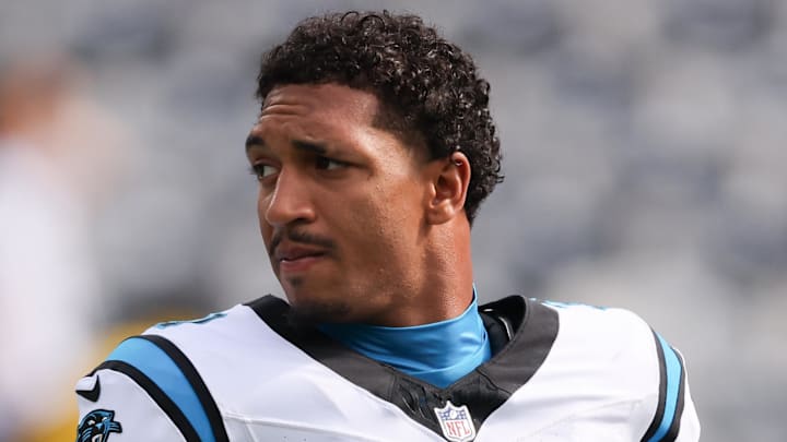 Carolina Panthers running back Chuba Hubbard