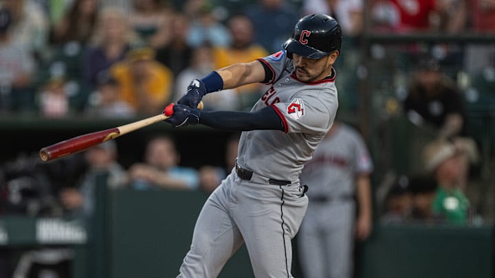 Cleveland Guardians outfielder Steven Kwan