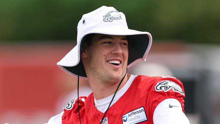 Philadelphia Eagles quarterback Tanner McKee