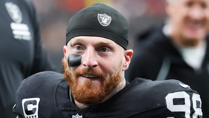 Las Vegas Raiders defensive end Maxx Crosby 