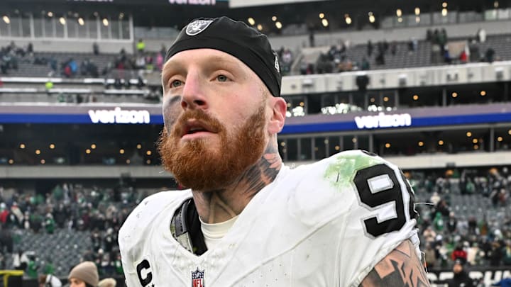 Las Vegas Raiders defensive end Maxx Crosby Las Vegas Raiders defensive end Maxx Crosby