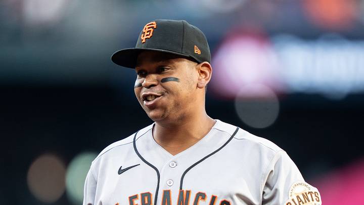 Seattle, Washington, USA; San Francisco Giants first baseman Rafael Devers (16) is pictured during a game against the Seattle Mariners at T-Mobile Park. Mandatory Credit: Stephen Brashear-Imagn Images Seattle, Washington, USA; San Francisco Giants first baseman Rafael Devers (16) is pictured during a game against the Seattle Mariners at T-Mobile Park. Mandatory Credit: Stephen Brashear-Imagn Images