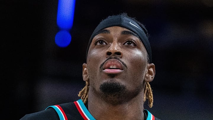 Memphis Grizzlies guard Jahmai Mashack in the second half against the Indiana Pacers. Memphis Grizzlies guard Jahmai Mashack in the second half against the Indiana Pacers.