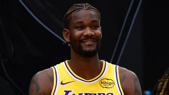 Los Angeles Lakers center Deandre Ayton Los Angeles Lakers center Deandre Ayton