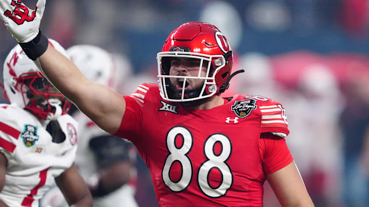 Utah Utes tight end Dallen Bentley