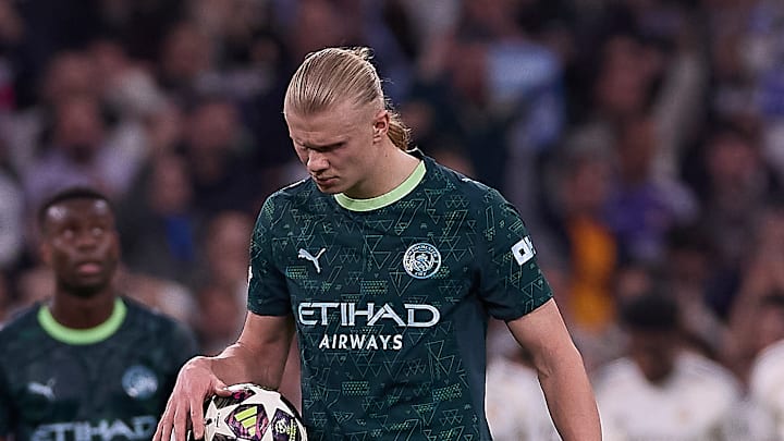 Erling Haaland of Manchester City Erling Haaland of Manchester City