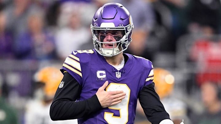 JJ McCarthy of the Minnesota Vikings