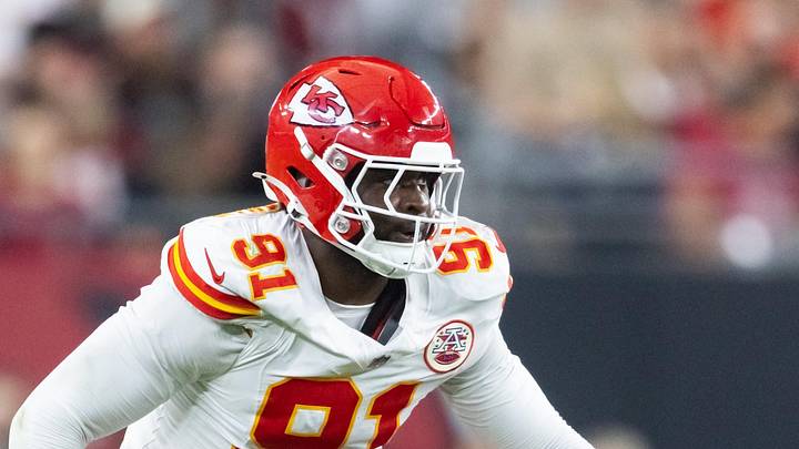 Kansas City Chiefs defensive end Felix Anudike-Uzomah