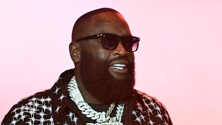 Rick Ross at the YFN LUCCI & Friends Welcome Home Concert
