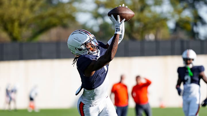 Former Georgia Tech standout Eric Singleton Jr. transferred to the Auburn Tigers as the No. 1 wide receiver in the transfer portal.