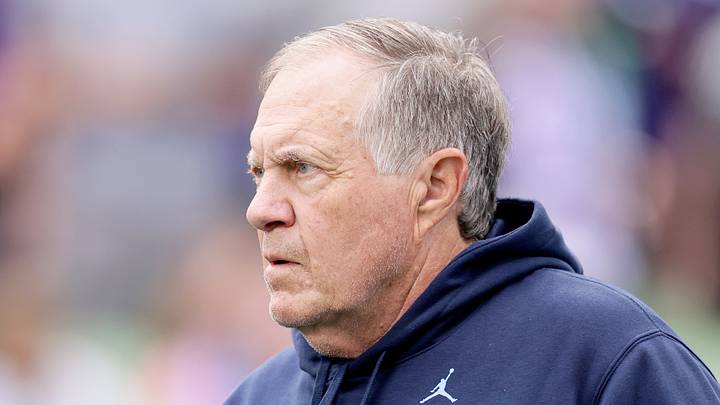Aug 29, 2026; Dublin, Co. Dublin, IRL; North Carolina Tar Heels head coach Bill Belichick at Aviva Stadium. Mandatory Credit: Laszlo Geczo-Imagn Images Aug 29, 2026; Dublin, Co. Dublin, IRL; North Carolina Tar Heels head coach Bill Belichick at Aviva Stadium. Mandatory Credit: Laszlo Geczo-Imagn Images