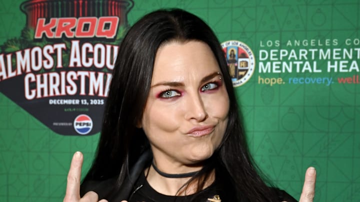 Amy Lee of Evanescence at 2025 KROQ Almost Acoustic Christmas