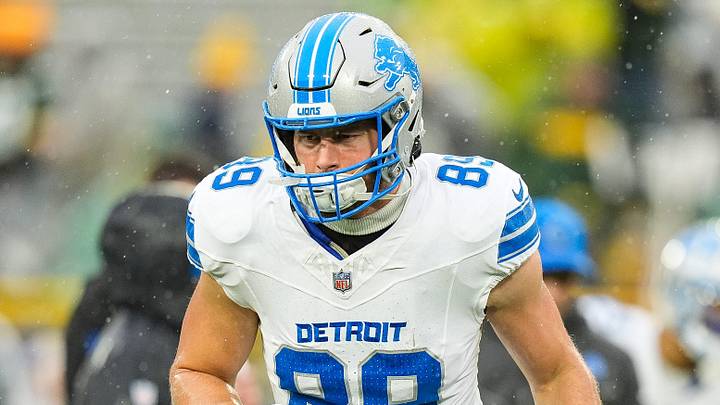 Detroit Lions tight end Brock Wright (89) 