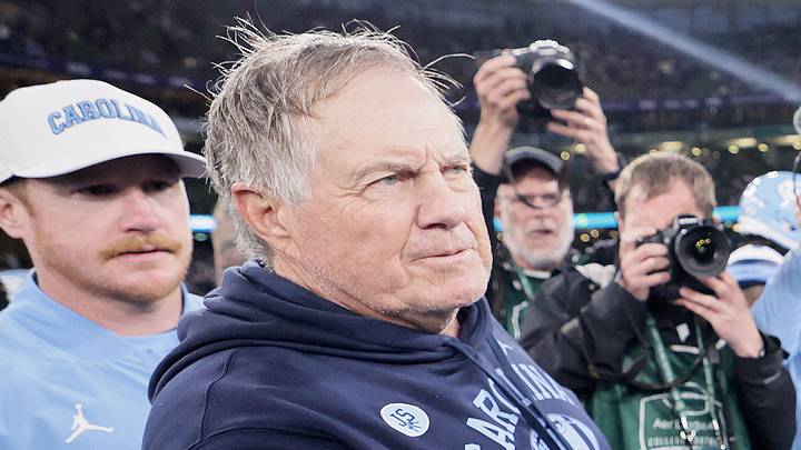 Aug 29, 2026; Dublin, Co. Dublin, IRL; North Carolina Tar Heels head coach Bill Belichick and TCU Horned Frogs head coach Sonny Dykes shake hands after the game at Aviva Stadium. Mandatory Credit: Laszlo Geczo-Imagn Images Aug 29, 2026; Dublin, Co. Dublin, IRL; North Carolina Tar Heels head coach Bill Belichick and TCU Horned Frogs head coach Sonny Dykes shake hands after the game at Aviva Stadium. Mandatory Credit: Laszlo Geczo-Imagn Images