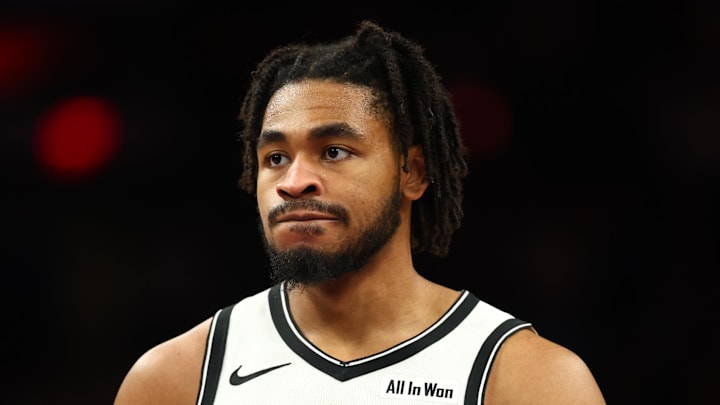 Brooklyn Nets guard Cam Thomas (24) against the Phoenix Suns at Mortgage Matchup Center on January 27, 2026. Brooklyn Nets guard Cam Thomas (24) against the Phoenix Suns at Mortgage Matchup Center on January 27, 2026.