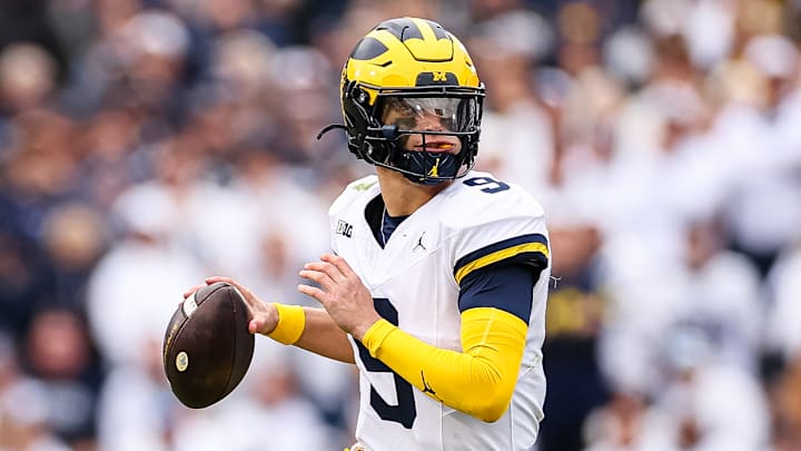 Michigan quarterback J.J. McCarthy