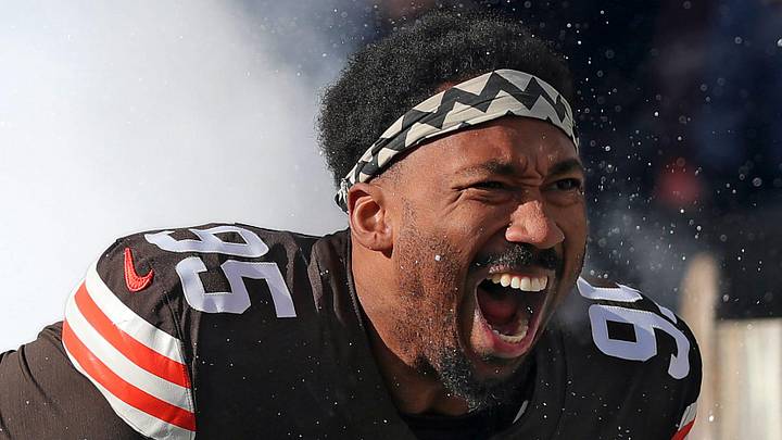 Cleveland Browns defensive end Myles Garrett Cleveland Browns defensive end Myles Garrett