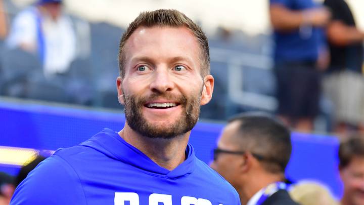 Los Angeles Rams head coach Sean McVay Los Angeles Rams head coach Sean McVay