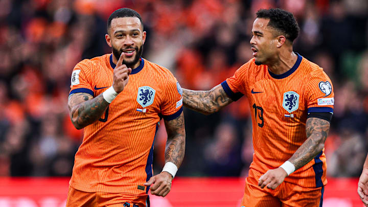 Desataque da Holanda, Memphis balançou as redes duas vezes na última partida