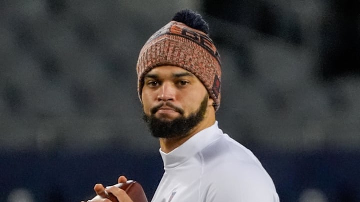 Chicago Bears quarterback Caleb Williams