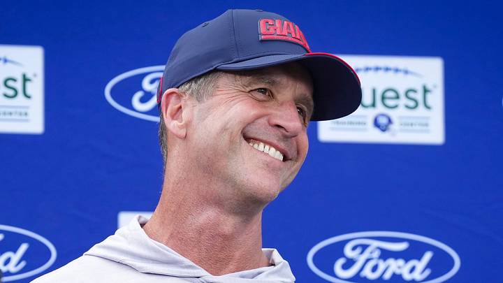 New York Giants - head coach John Harbaugh New York Giants - head coach John Harbaugh