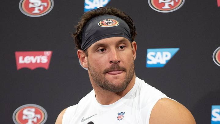 San Francisco 49ers defensive end Nick Bosa