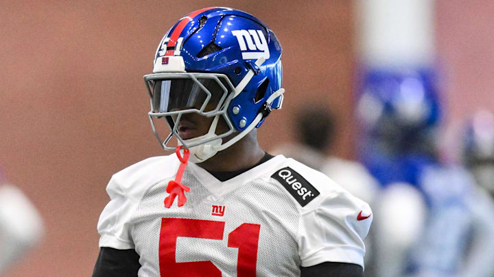New York Giants linebacker Abdul Carter  