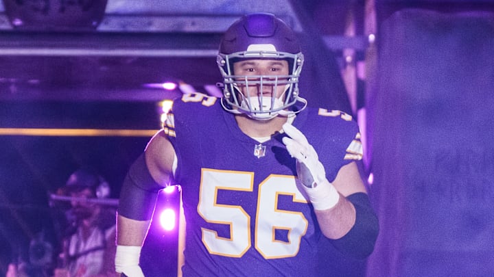 Minnesota Vikings center Garrett Bradbury