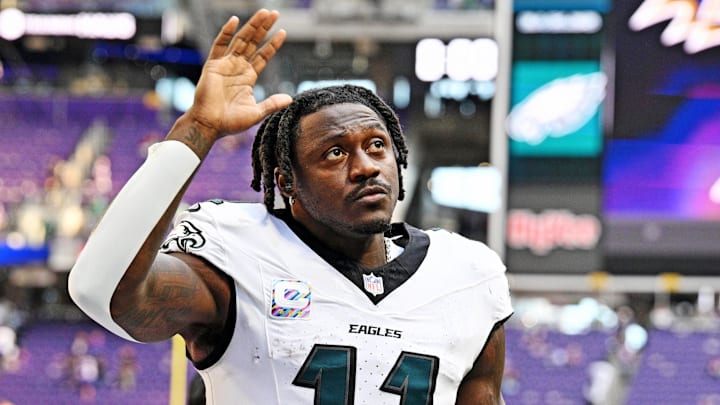 Philadelphia Eagles wide receiver A.J. Brown