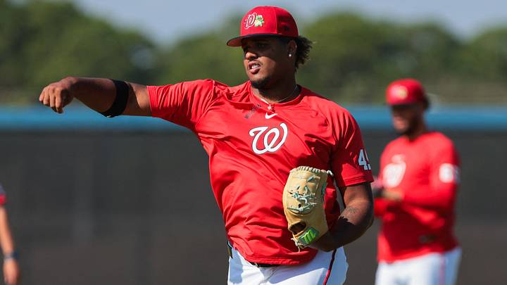 Washington Nationals pitcher Jarlin Susana Washington Nationals pitcher Jarlin Susana