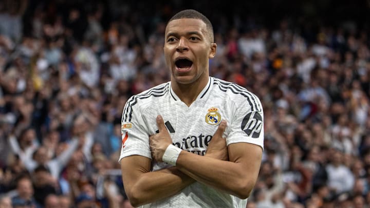 Kylian Mbappé won the Pichichi Trophy in his debut season in a white shirt.