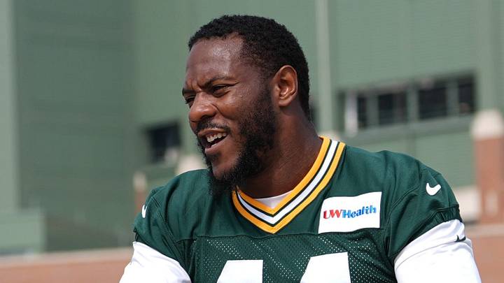 Green Bay Packers linebacker Zaire Franklin was voted a team captain.