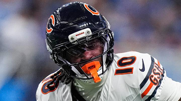 Chicago Bears wide receiver Luther Burden III