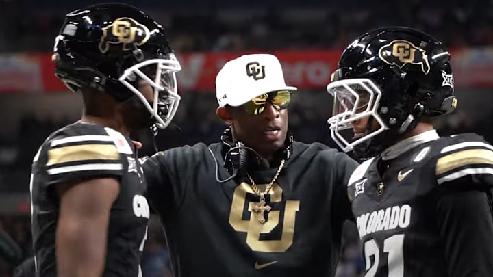 Colorado head football coach Deion Sanders 