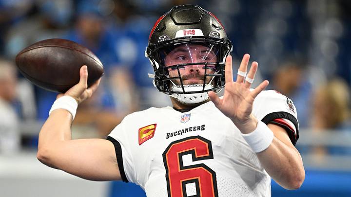 The Bucs want to see Baker Mayfield change one key aspect of his game. The Bucs want to see Baker Mayfield change one key aspect of his game.