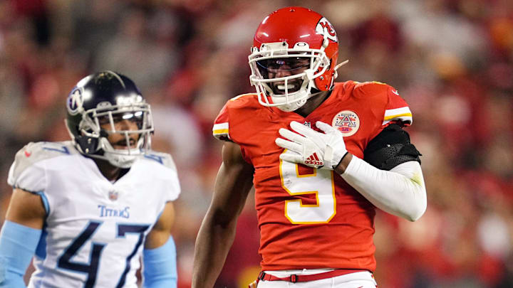 Kansas City Chiefs wide receiver JuJu Smith-Schuster (9)