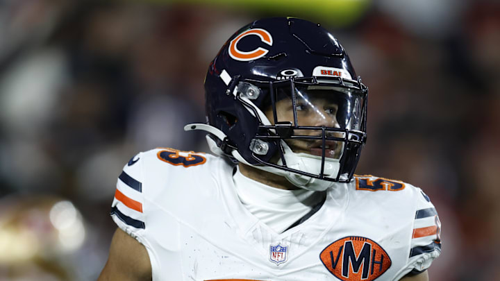 Chicago Bears linebacker T.J. Edwards Chicago Bears linebacker T.J. Edwards